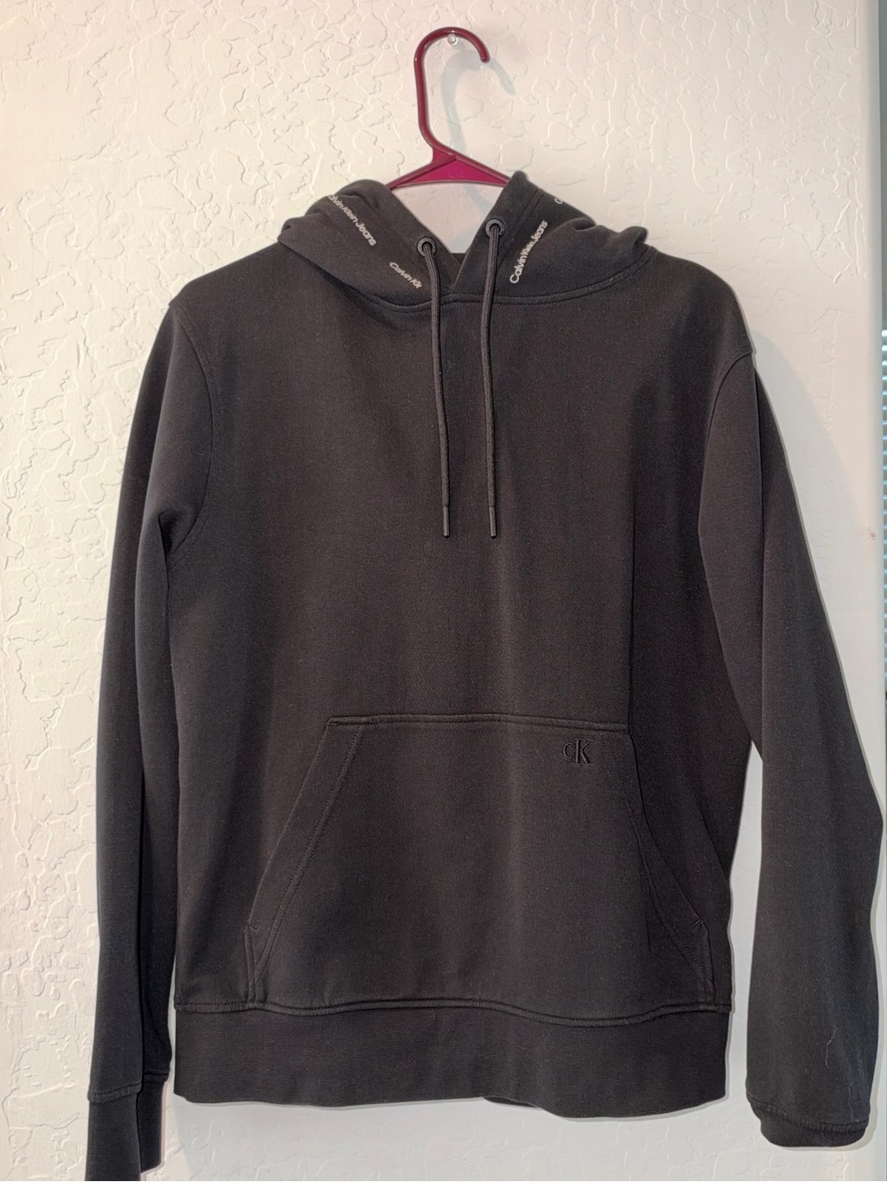Calvin Klein Jeans Black Women's Pullover Hoodie